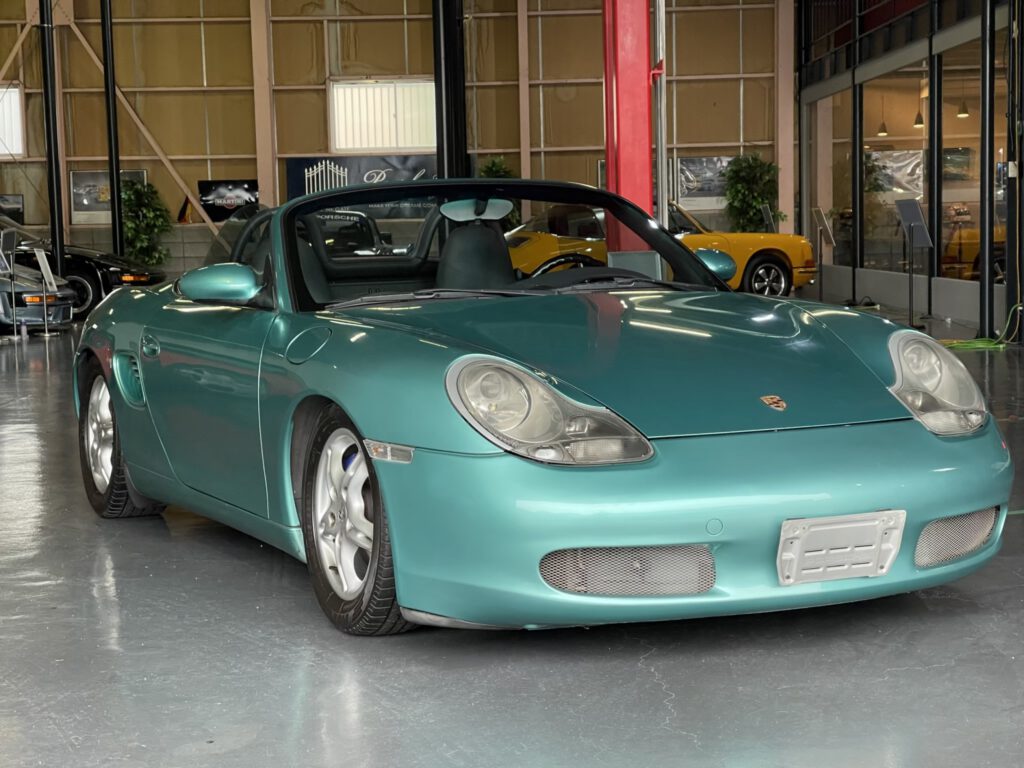 ポルシェ ボクスター2.5 ティプトロニックS　左H （ターコイズメタリック）