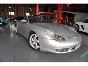 ポルシェ ボクスターS　3.2 左H 6MT （シルバー）
